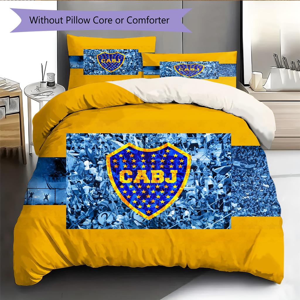 Boca Pattern Bedding Home Decoration Birthday Gift (1 * duvet cover + 2 * pillowcase, without core)