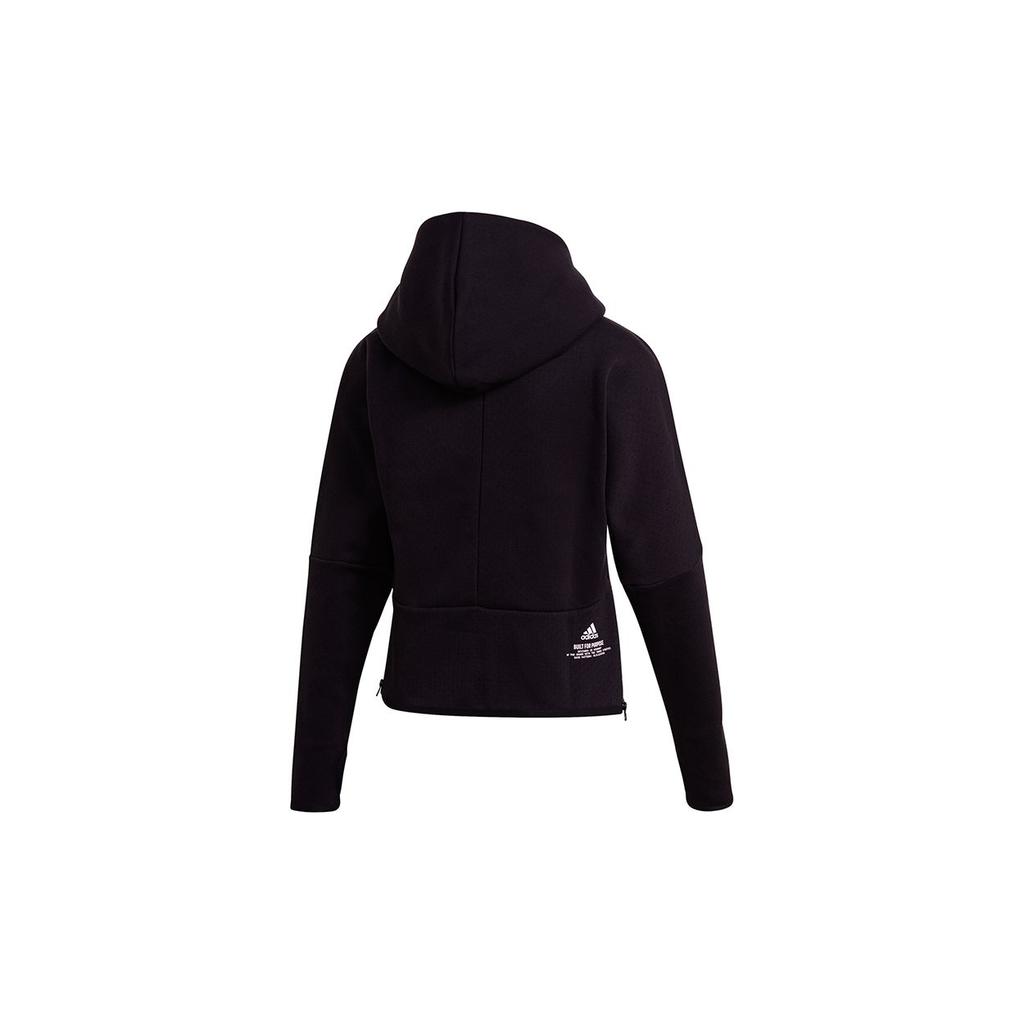 adidas Men's Essentials 3-Stripes Fleece Hoodie Black GM3275