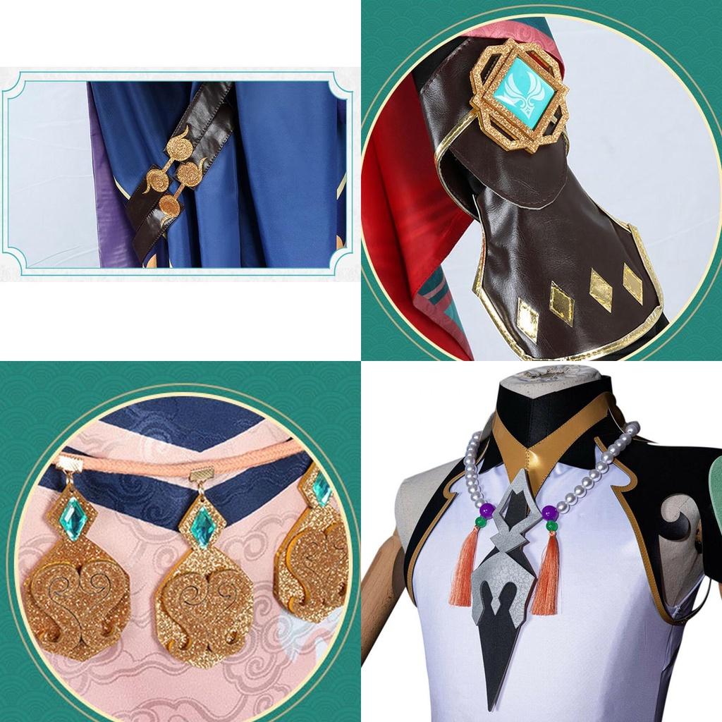 Genshin Impact Xiao Costume Set High-quality Polyester For Cosplay Halloween Carnival And Comic-con For Adults