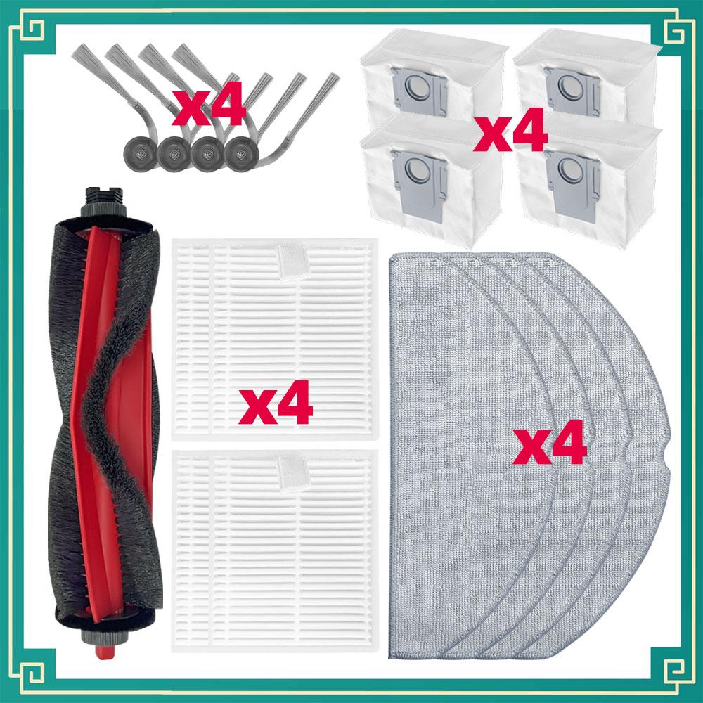 Fit For Roborock Q7 M5 / Q7 M5+ / Q7 L5 / Q7 L5+ / Q7 TF / Q7 TF+ / Q7B / Q7T+ Parts Main Side Brush Filter Mop Cloth Dust Bag