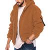 2023 Men's Double-Sided Arctic Fleece Hooded Zip-Up Winter Jacket