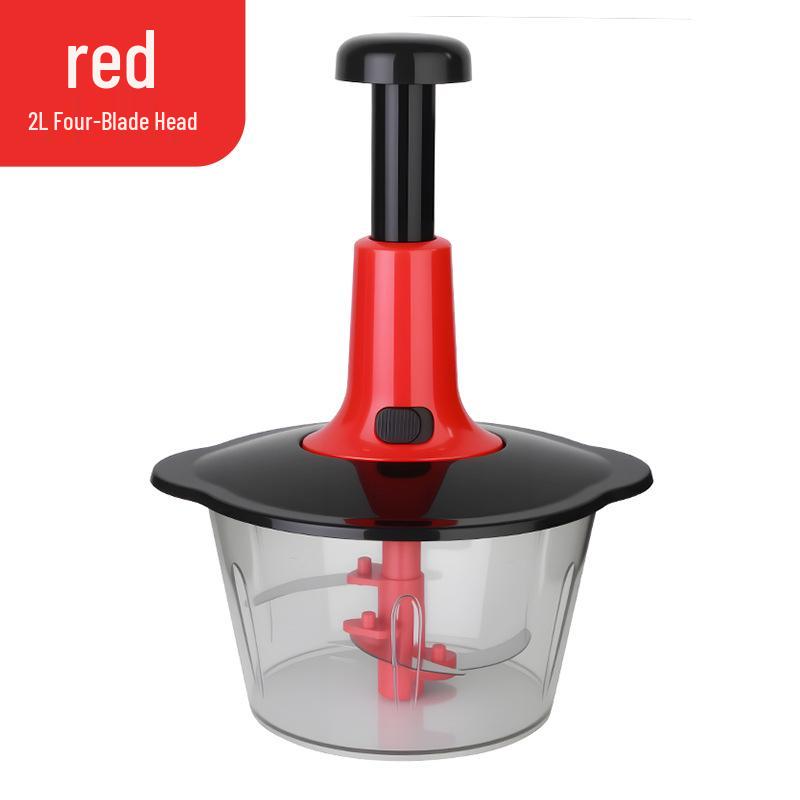 Large Capacity Manual Food Processor & Multifunctional Vegetable Cutter