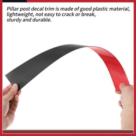 10 Pcs Car Door Pillar Window Trim for Toyota Venza 09-15