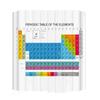 1 Piece Shower Curtain 180x180cm Periodic Table Print Bathroom Waterproof Curtain for Shower Tub Private Enclosure Modern Decor