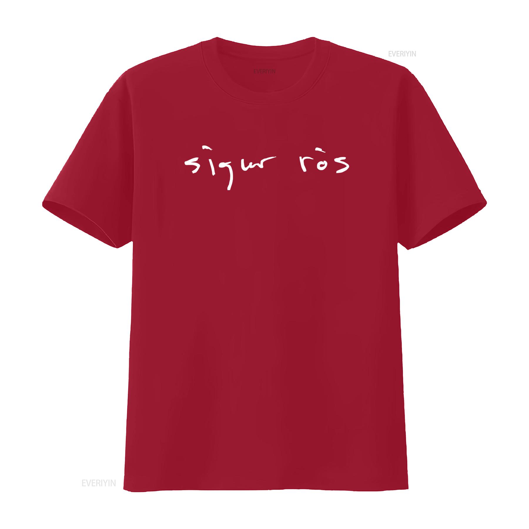 Sigur Ros Screen T Shirt Atta Takk Valtari Von Agaetis Byrjun Kveikur Inni Stylish Design for Music Lovers vintage Washed S