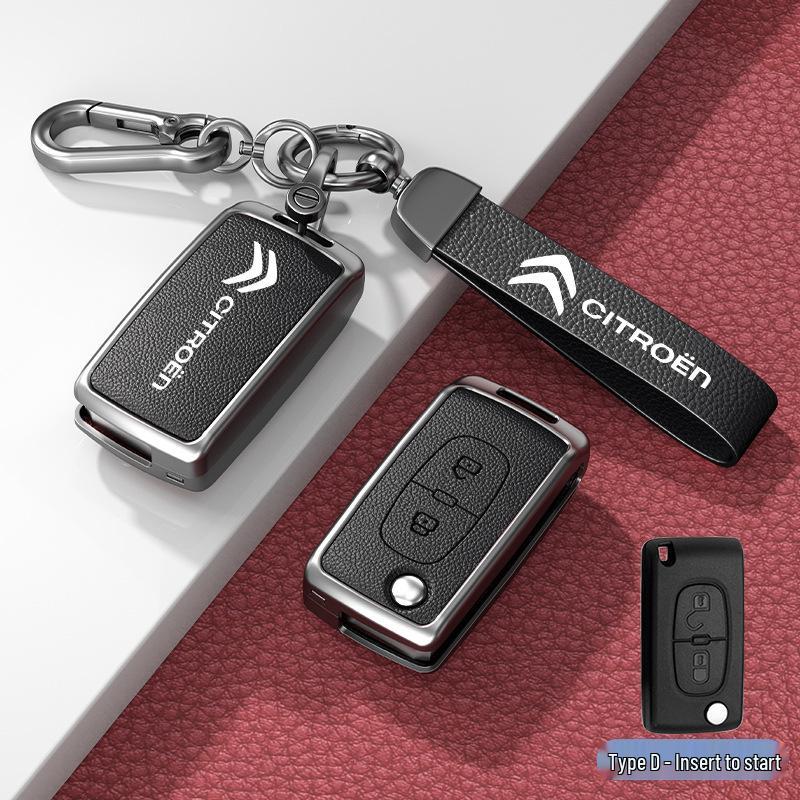 Car Key Cover & Buckle for Citroen C3XR, C4L, Tianyi, C5, C4 Sega, Elysee, C6 Models