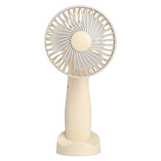Mini Desk Fan Phone Holder 180 Degrees Adjustable USB Rechargeable Summer Handheld Cooling Fan Portable Mini Personal Fan with Base