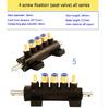 Hot  Air Control Five Way Foot Pedal Valve Wheel Repairing Tool Tire Changer Machine