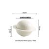 Ceramic Stewing Pot with Lid - Sea Cucumber, Abalone, and Dessert Bowl Plate for Private Kitchens and Restaurants.