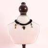 Velvet Bronzing Adjustable Cat Necklace Pet Fishbone/Snowflake /Starry Sky Collar for Puppy Exquisite Decoration Pet Accessories