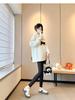 Trendy Maternity Sweatshirts - Loose, Stylish, Belly-Covering Wear for Moms, Autumn/Spring 2025.