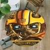 1pc Bumblebee1 Print Round Carpet Chair Round Carpet Suitable for Bedroom Living Room Home Decorative Carpet
