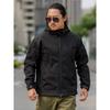 Τακτικό Μπουφάν Soft Shell με Επένδυση Fleece και Παραλλαγή - Με Κουκούλα για Ορειβασία