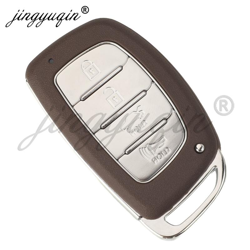 jingyuqin 95440-C1500 /C1500NNA /C2500 CQOFD00120 for Hyundai Sonata 2017 2018 Smart Remote Car Key FOB 4BTN 433MHz 8A Chip