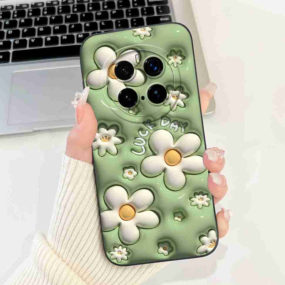 For Honor Magic7 Pro Case PTP-N49 Luxury Painted Cover Soft Silicone Phone Case For Honor Magic7 Magic 7 Pro Cover Funda Housing