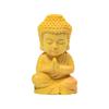 Buddha Šákjamuni miniaturní Buddha dřevo hlavní socha Buddhy pro Shigenori Umělecká řezba x šířka 4 cm x hloubka socha, Njorai, socha, řezba, ozdoba,