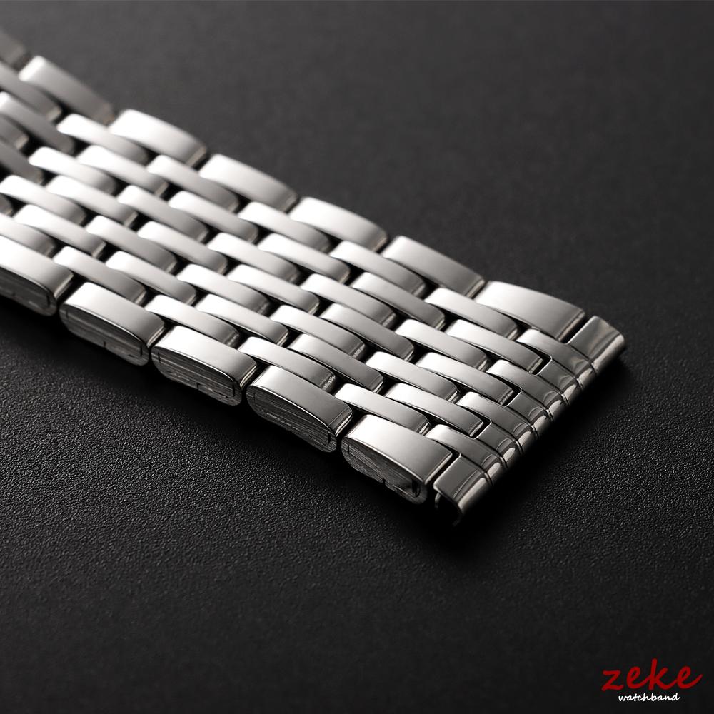 Stal nierdzewna Bransoleta do zegarka Składane zapięcie Pasek 18mm 20mm 22mm Pasek do zegarka dla Omega Czarny Złoty Srebrny Uniwersalny Męski Damski Pasek