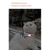 Cat Dog Noctilucent Harness with Lead Leash Adjustable Vest Polyester Mesh Breathable Harnesses Reflect Light Cat Accessories