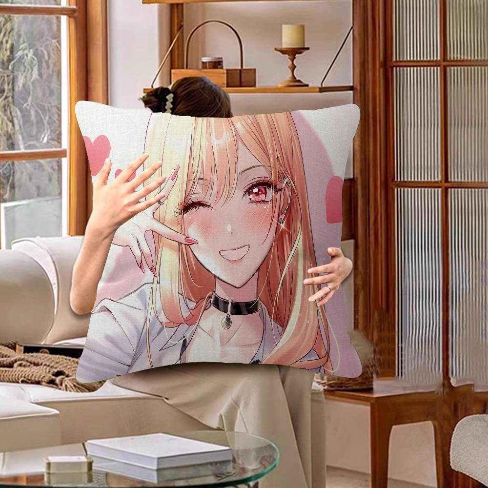 Můj Šaty Up Darling MMarin Kitagawa Polštář Dárky Domácí Kancelářský Nábytek Ložnice Pohovka Potah na Polštář do Auta pouzdro 45x45cm