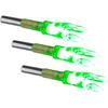 6PCS S Led Lighted Nocks for Arrows with .244"/6.2mm Inside Diameter,Screwdriver Included
