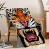 Blanket Throw Super Cosy Plush Living Room Cool Sofa Couch Childish Birthday Cartoon Tiger Gifts