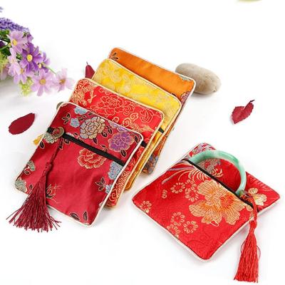 Embroidery Jewelry Organizer Cloth Jewellery Bag High Quality Jewelry Storage Bag