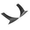 Car Side Fender Vent Trim Carbon Fiber Style UV Resistant Replacement for Mercedes‑Benz S‑Class W222 S400 S500