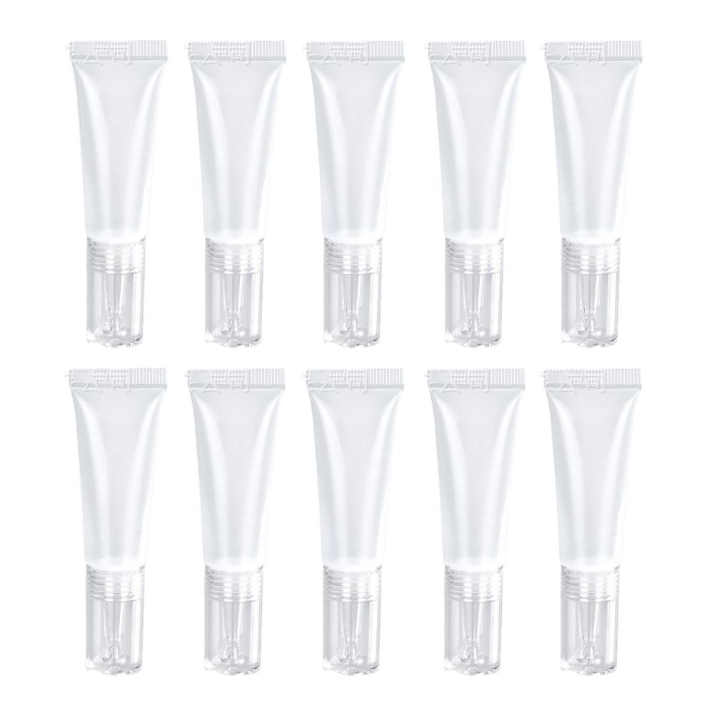 1pc 10/15ml Cosmetic Soft Tubes Hyaluronic Acid Dropper Empty Bottle Sunscreen Cream Lotion Liquid Foundation Refillable Bottles