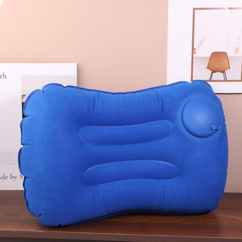 Camping Inflatable Pillow Outdoor Portable Pillow Pool Pillow Lightweight Soft Car Pillow For Neck And Lumbar Support