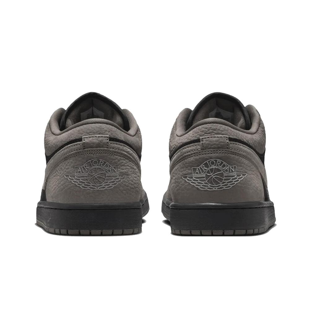 Jordan Air Jordan 1 Mocha Abrasion Resistant Breathable Low top Vintage Basketball Shoes Unisex Black Brown 553558-093(Team855- )
