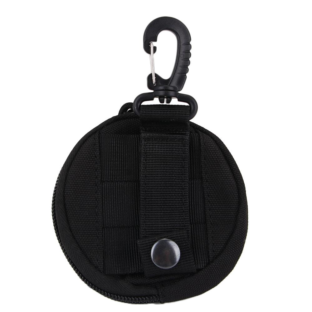 with Zipper Portable Bag EDC Outdoor Tool Key Holder Pouch Coin Purses Wallet