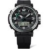 Casio Men's Stainless Steel 100M Water Resistant Digital Alarm Quartz Watch PRG-601-1