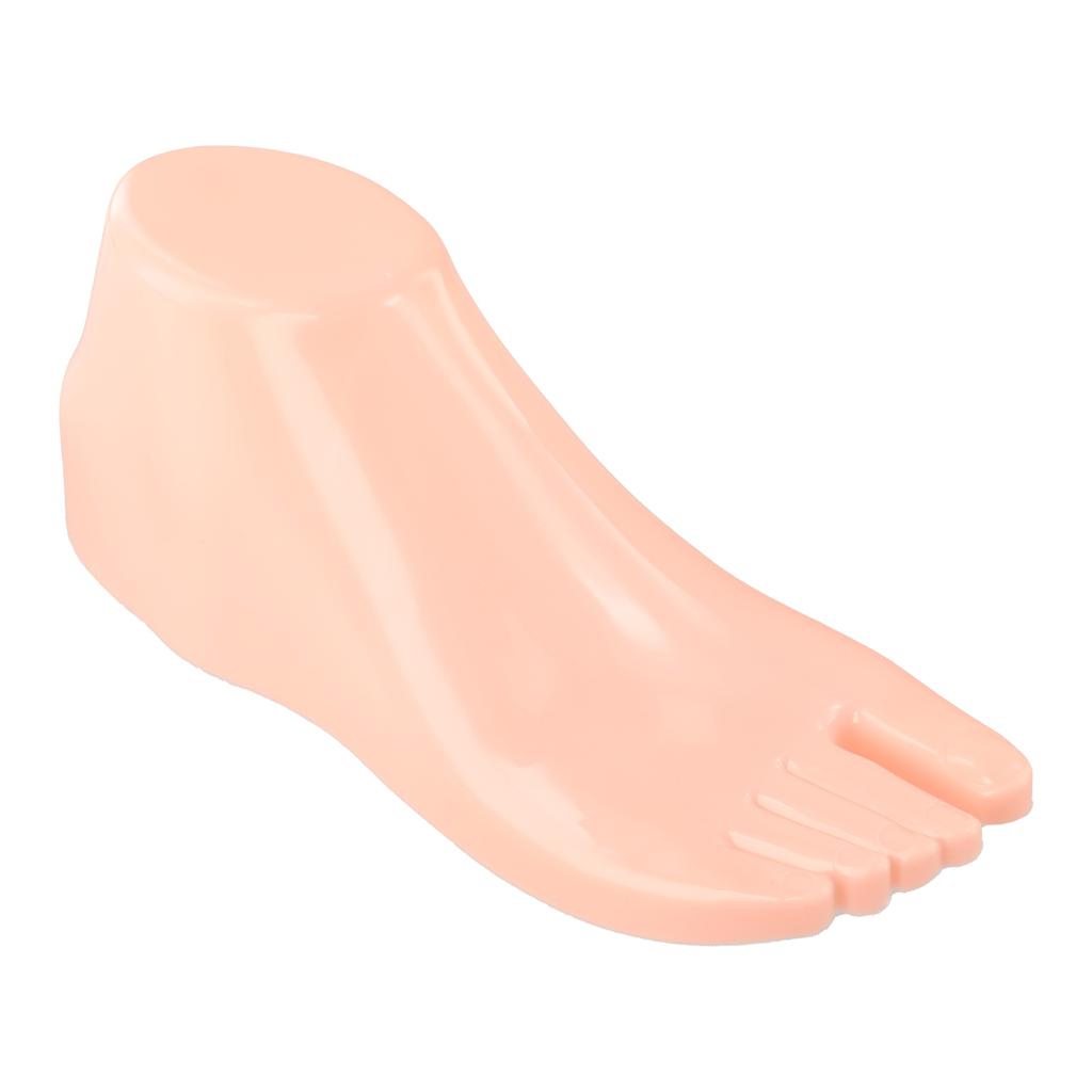 1 Pair Hard Plastic Foot Models 22*7.6*8.5cm Foot Model For Stuffing Shoes Mannequin Repeated Use For Showcasing Shoes