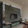 Self Adhesive Mirror Waist Line 3D Design 3D Mirror Wall Stickers  Room Decor