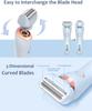 Xiaomi Electric Shaver for Women Painless Lady Razor Facial Hair Remover Wet and Dry Portable Bikini Trimmer for Face Armpit Legs Body