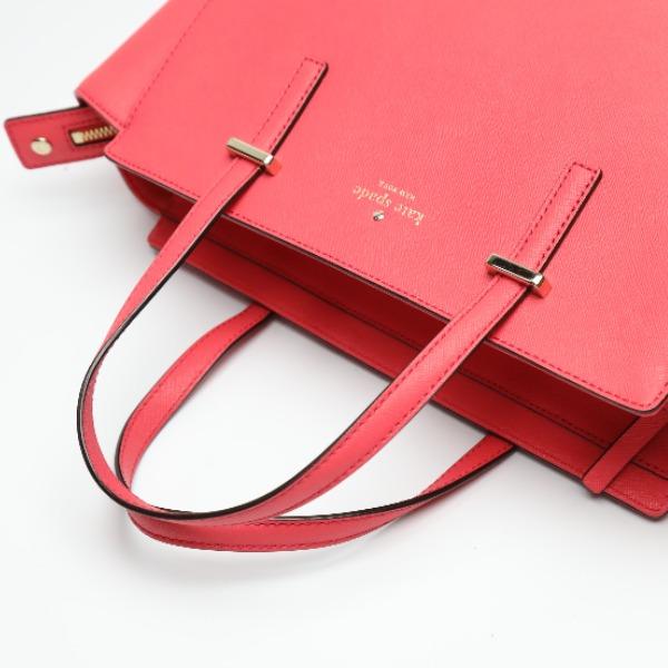 Kate Spade Tote Bag Shoulder Bag Handbag Pink Women Used