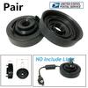2X 80mm Car LED HID Xenon Lamp Rubber Housing Seal Cap Dust Cover Waterproof