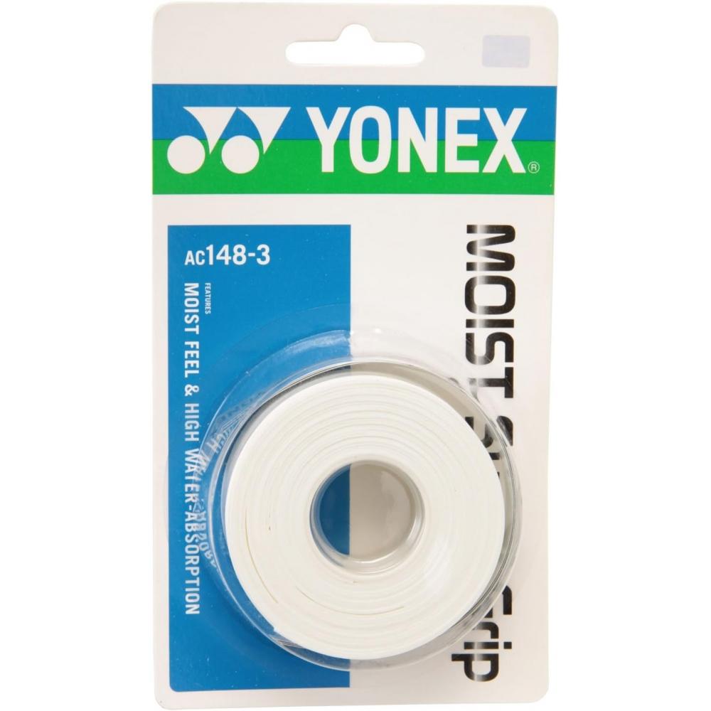 Yonex  Yonex  Tennis Badminton Grip Tape Moist Super Grip White Grip Tape