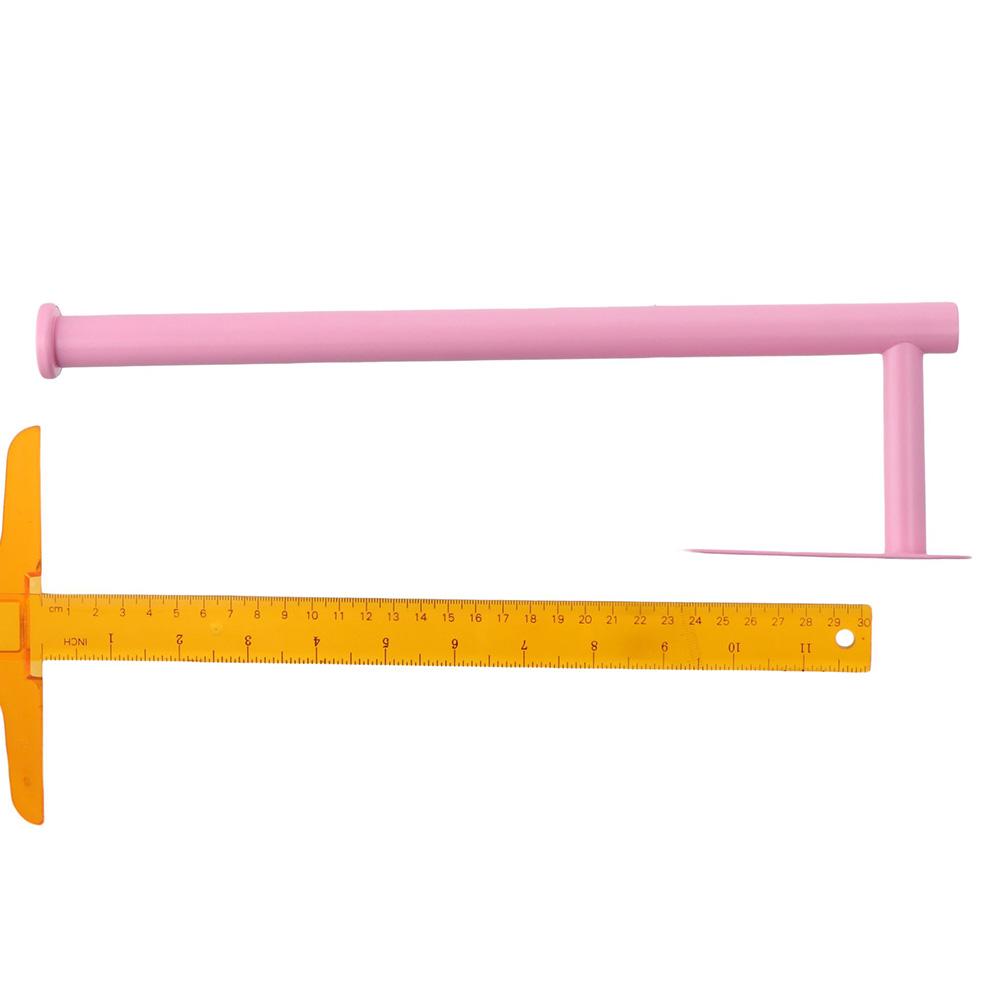 Stainless Steel Paper Holder Pink Toilet Paper Rack Tissue Roll Holder  Office, Bathroom