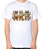 Wasbeer Gitaarband Gitaar Spelend Unisex T-shirt