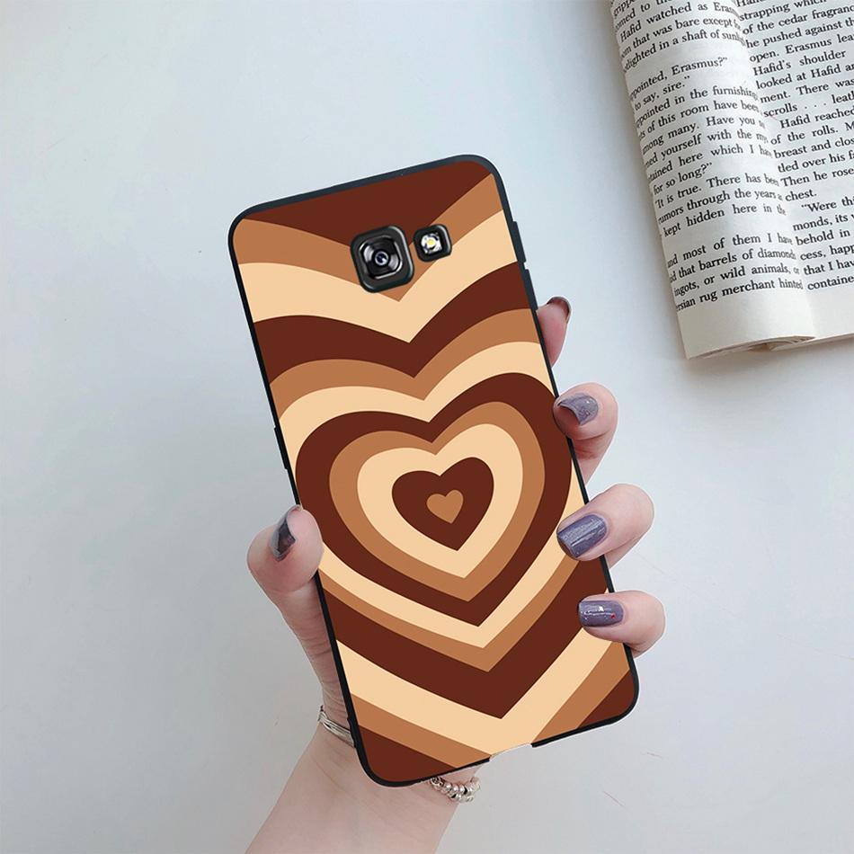 Süßes Silikon Case für Samsung Galaxy J5 J7 Prime A7 2017 Hülle Funda für Samsung G570F G610F A720F Liebesherz Weiche Handyhülle