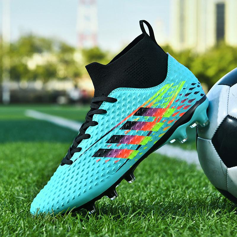 Neue Jugend Erwachsenen TF/AG Fußballschuhe Outdoor Professionelles Training Rutschfester Sneaker Modetrend Leichtes Schuhwerk 39-44