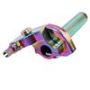 For ATV Quad Bike Motocross Moped Scooter Bike CNC Aluminum Parts 7/8" 22mm Universal Motorcycle Accelerator Throttle Twist Grip,Colorful.