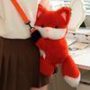 Backpack Panda Plush Child Animal Doll Crossbody Bag Cute Fox Doll Bag Plushie