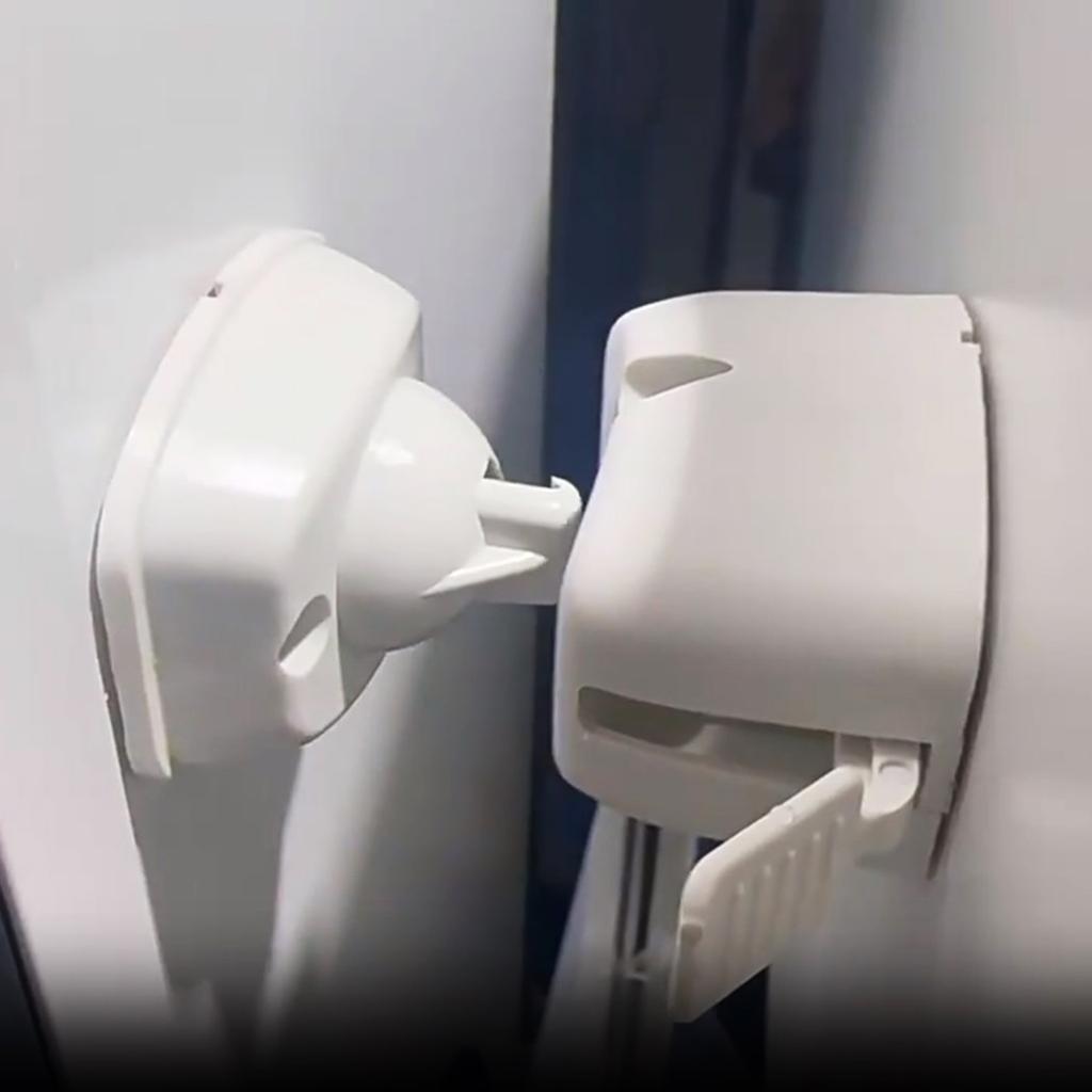 RV Baggage Door Catch Compartment Clips Plastic Door Catch Latch Holder Cargo RV Trailer Caravan Motorhomes Stop Entry