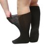 Breite bariatrische Socken ohne Bündchen Diabetiker-Krankenhaus socken mit Grip Extra breite Socken für geschwollene Füße Breite Ödem-Socken