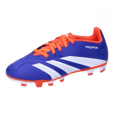Crampons de football Junior Enfants Predator Club FxG Garçons Filles NKE64 Rouge Lucide cm [Adidas] 17-24.5cm Bleu/Blanc Chaussures/Solaire (IF6424) 23.0