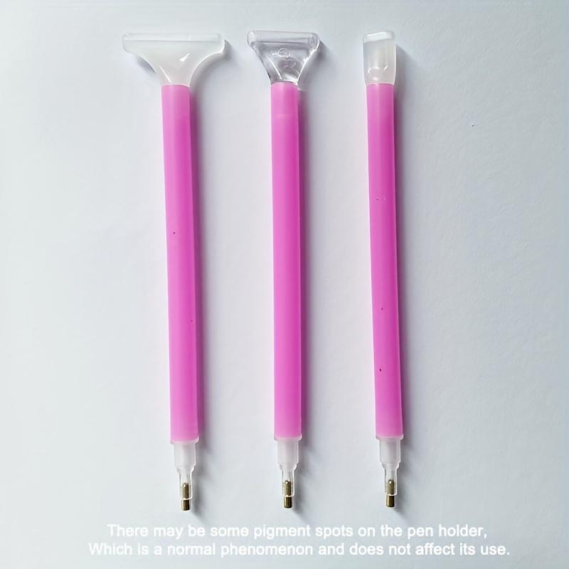

3pcs Diamond Paint Pens Pick Up Pen Three Six Nine Heads Diamond Paint Pens DIY Quick Paste Drill Pen
