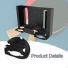 Pong Padleholder Bordtennisracket Organiser Oppbevaringsstativ for Klubb Bane Fritid