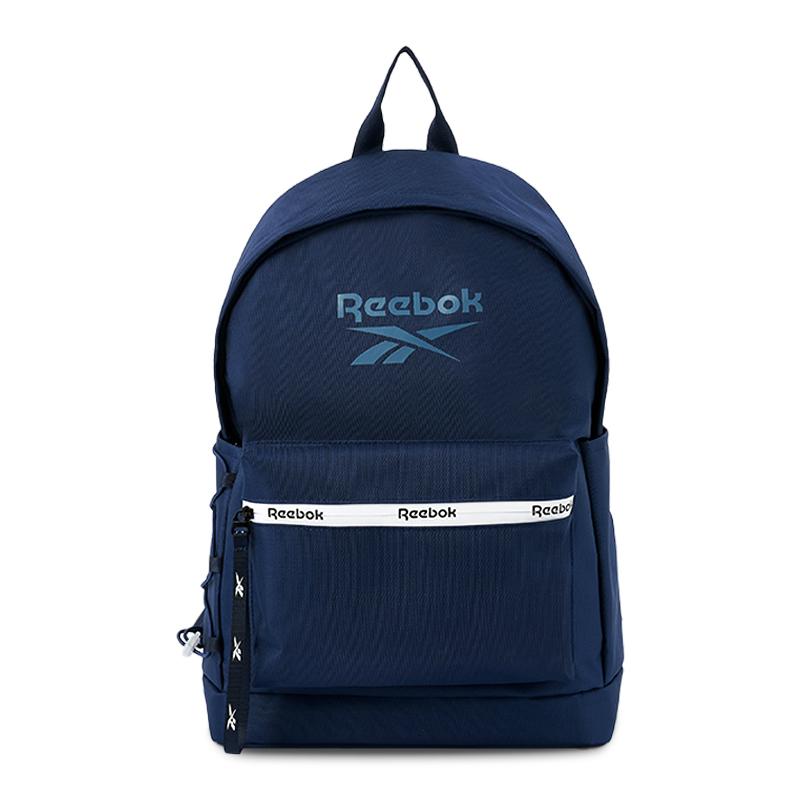 New Reebok Fabric Computer Backpack Regular Unisex Light Gray/Navy Blue/Black/Light Pink/Ecru RB230016M